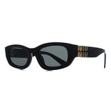 Miu Miu MUB04S black women sunglasses, imported from the UK