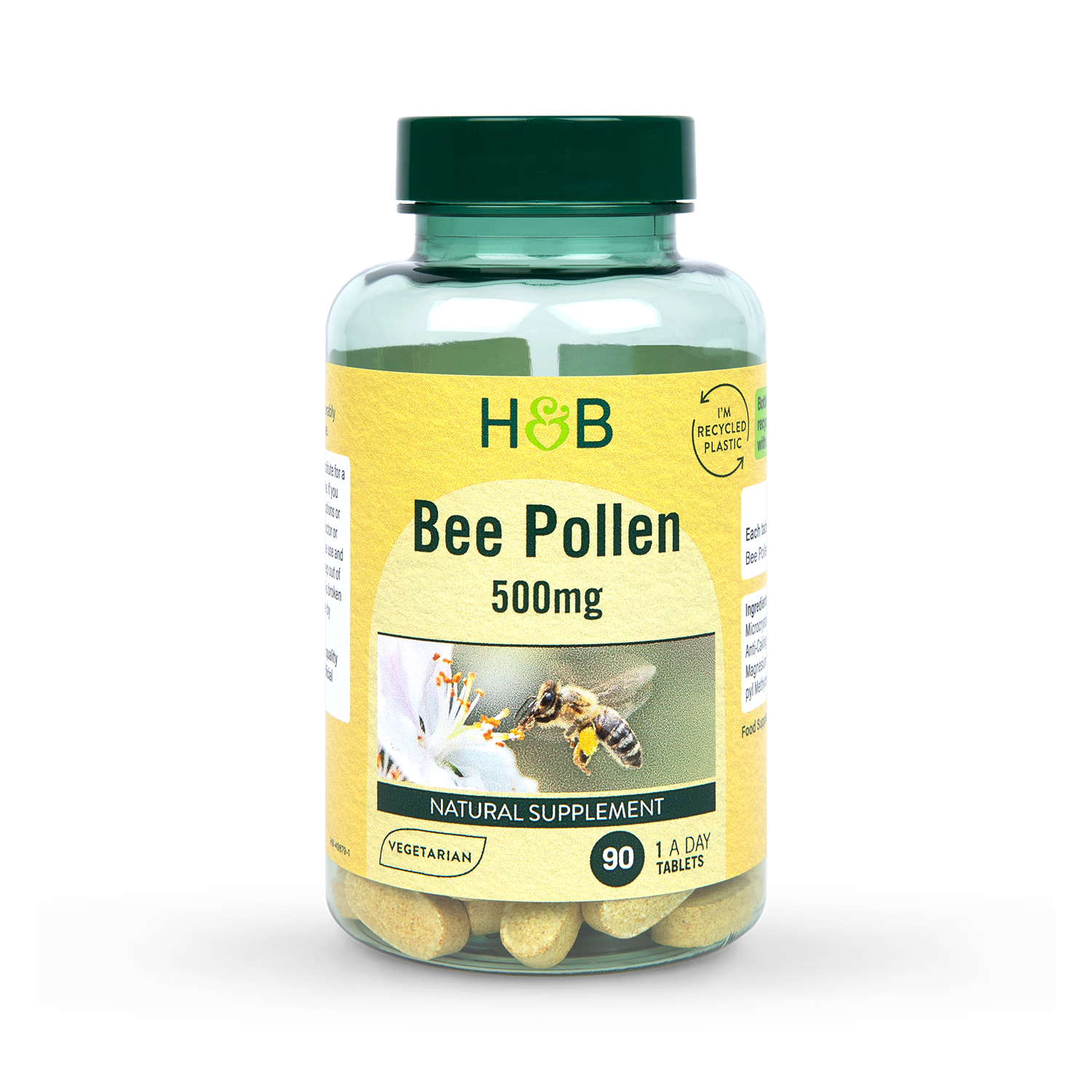 Holland Barrett Bee Pollen 500mg 90 Tablets