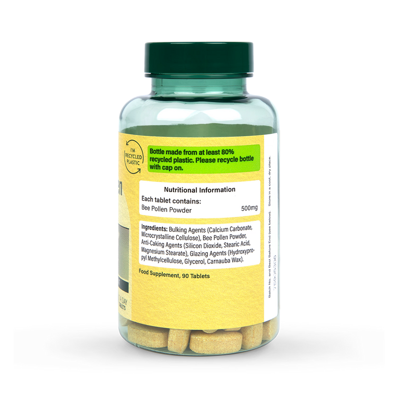 Holland Barrett Bee Pollen 500mg 90 Tablets