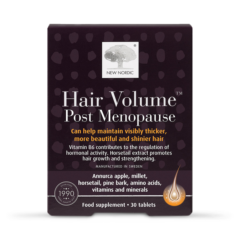 Hair Volume Post Menopause Support Tablets with Biotin and Zinc 30 Tablets