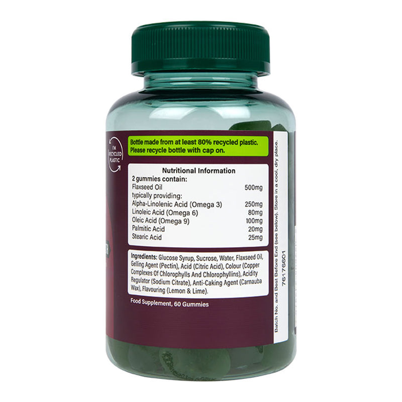 Holland Barrett Vegan Triple Omega 3-6-9 Oil 60 Gummies