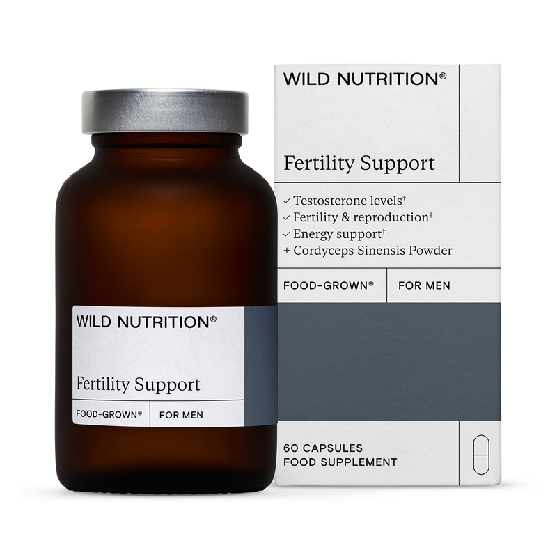 Food-Grown Fertility Support for Men 60 Capsules