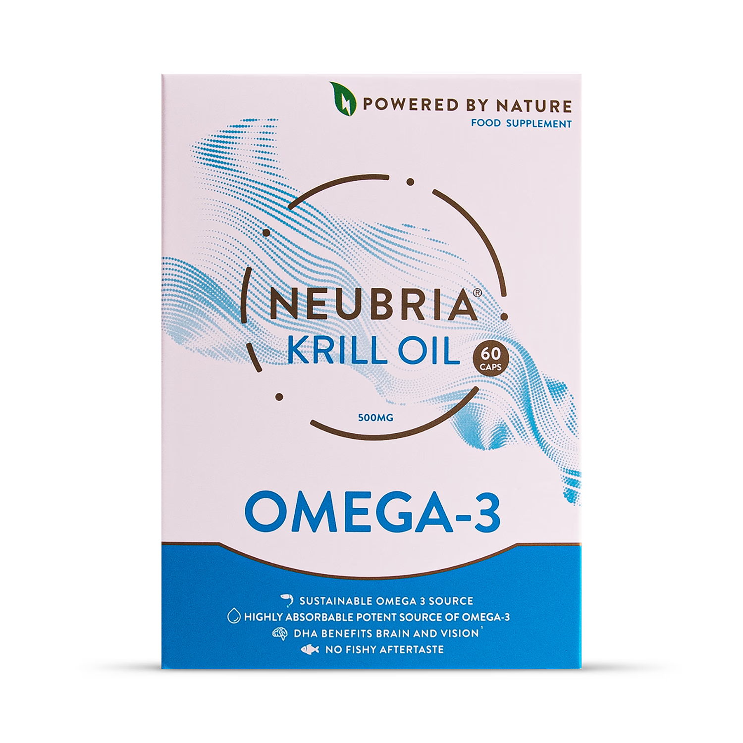 Antarctic Krill Oil Omega-3 Supplement 60 Capsules