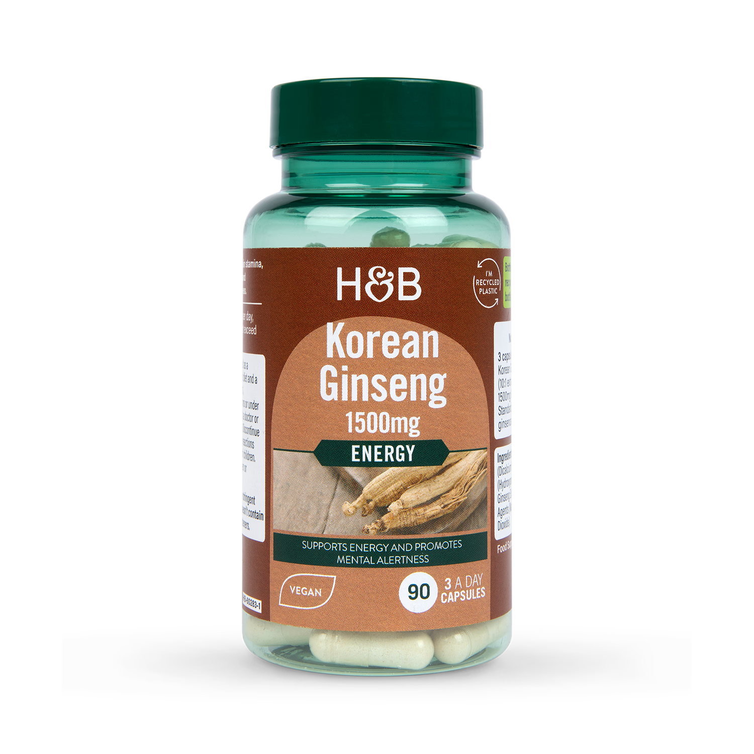 Holland Barrett Korean Ginseng 90 Capsules