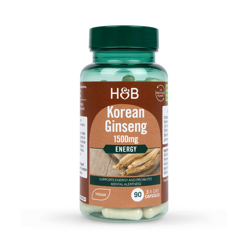 Holland Barrett Korean Ginseng 90 Capsules