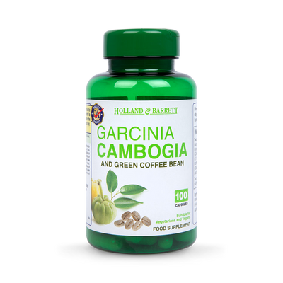 Holland & Barrett Holland Barrett Garcinia Cambogia Green Coffee Bean 100 Capsules- Buy online at McGrocer