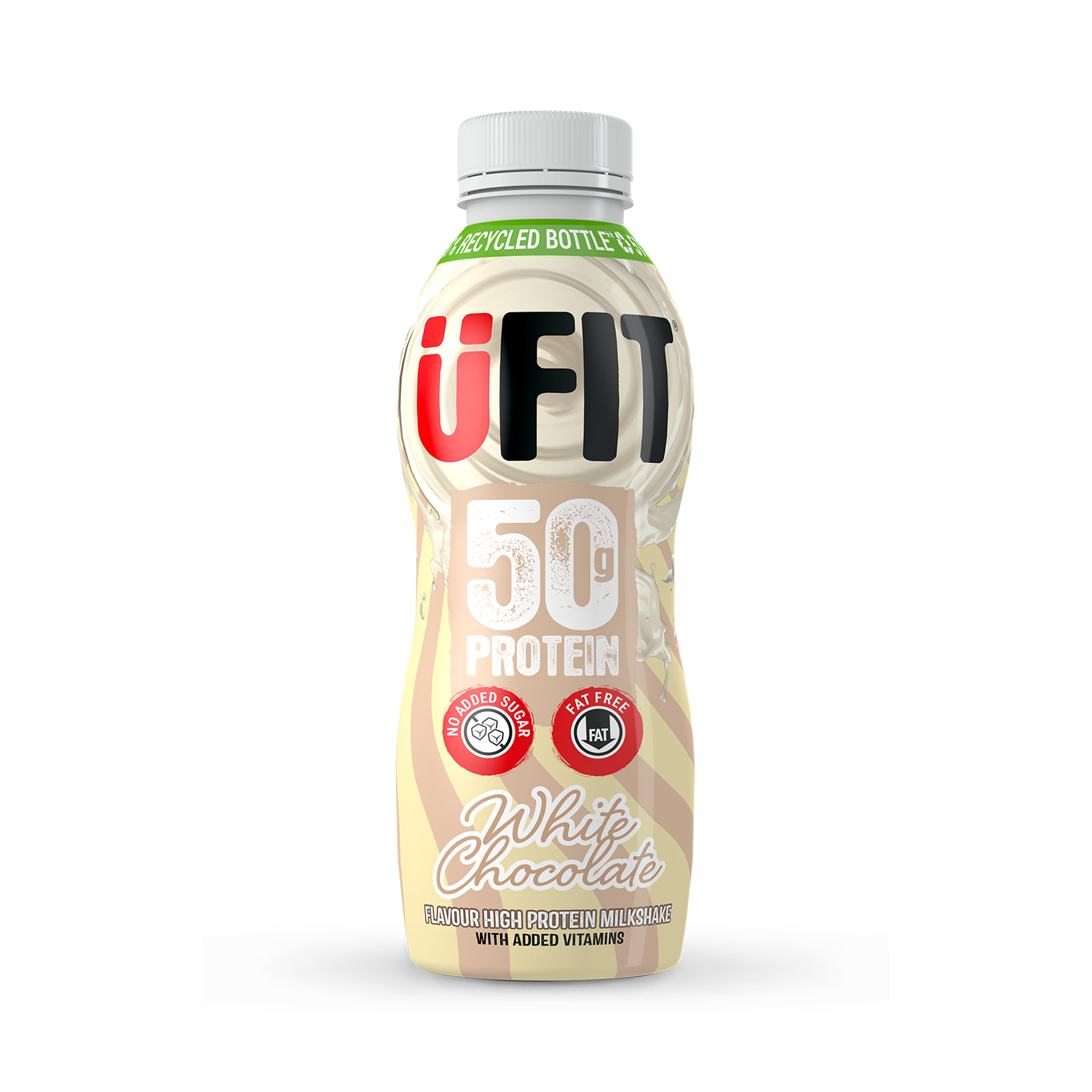 UFIT High Protein Shake White Chocolate 500ml (British brand)