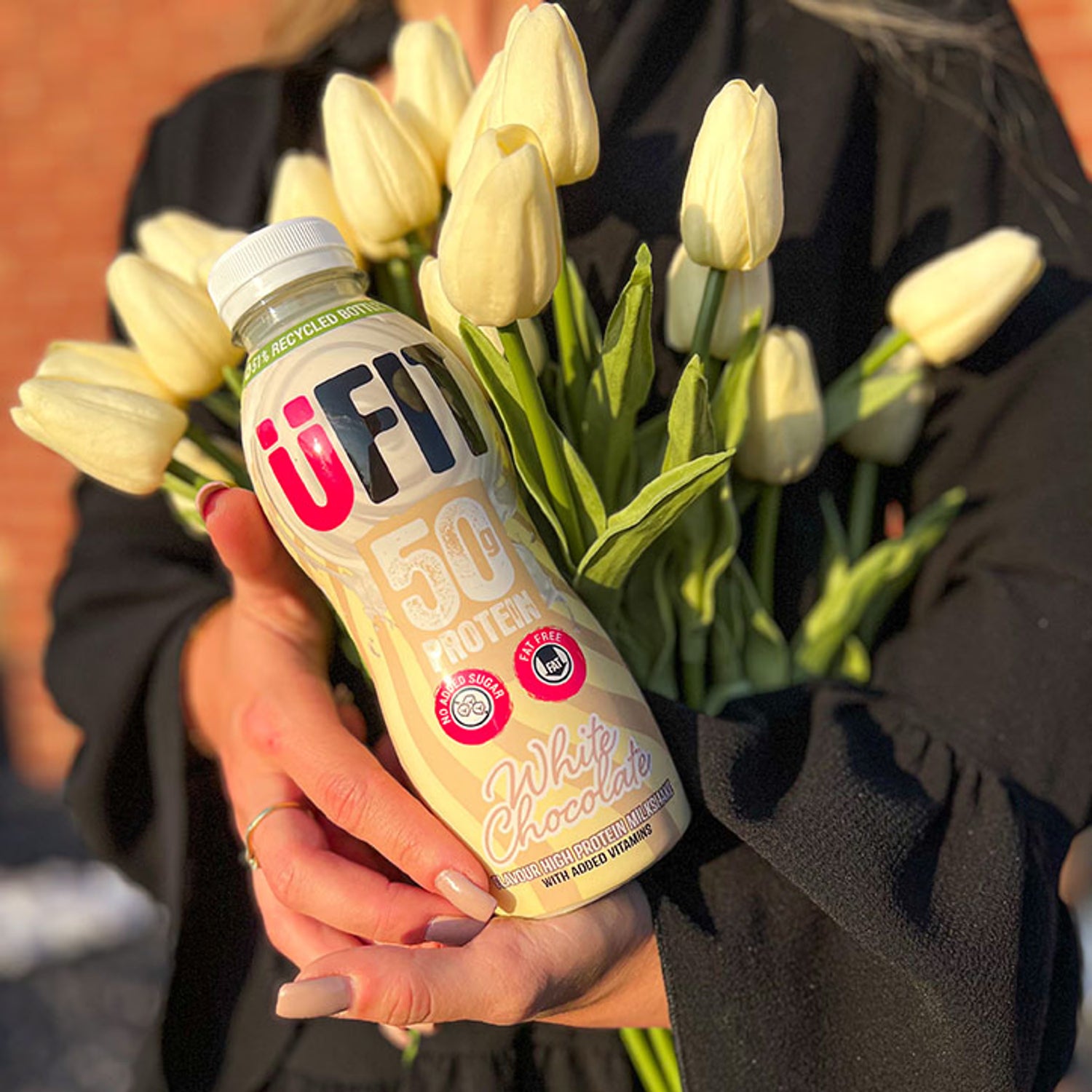UFIT High Protein Shake White Chocolate 500ml (British brand)