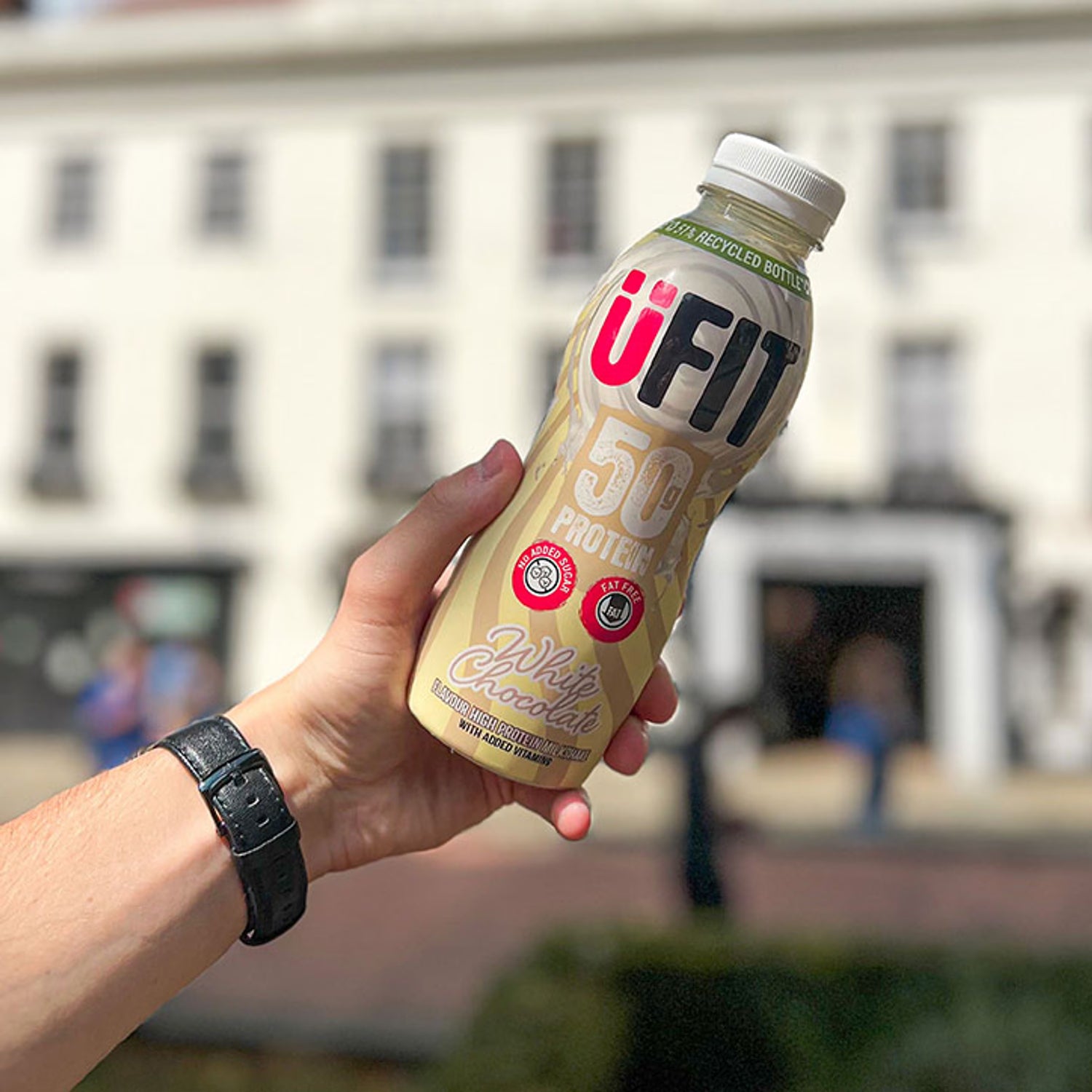 UFIT High Protein Shake White Chocolate 500ml (British brand)