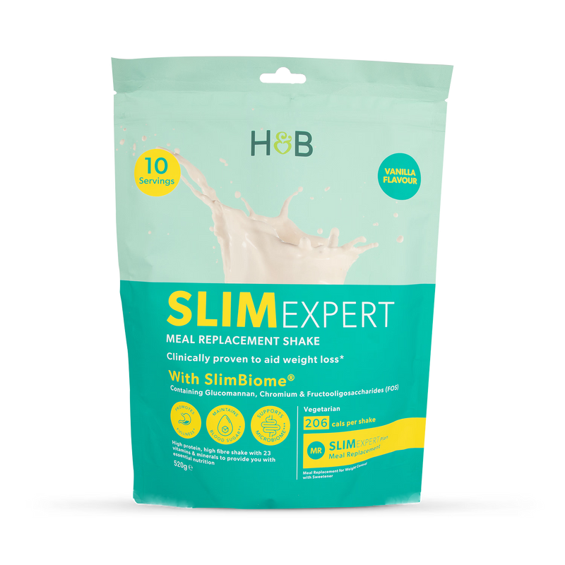 Holland  Barrett SlimExpert Meal Replacement Shake Vanilla Flavour 520g