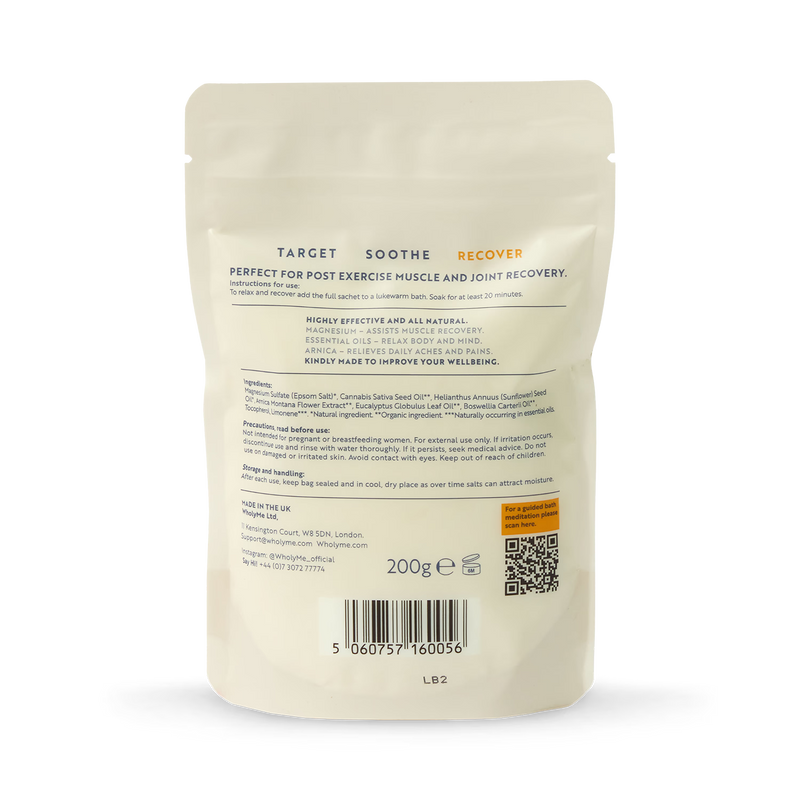 Magnesium Epsom Bath Salts for Muscle Recovery 1kg