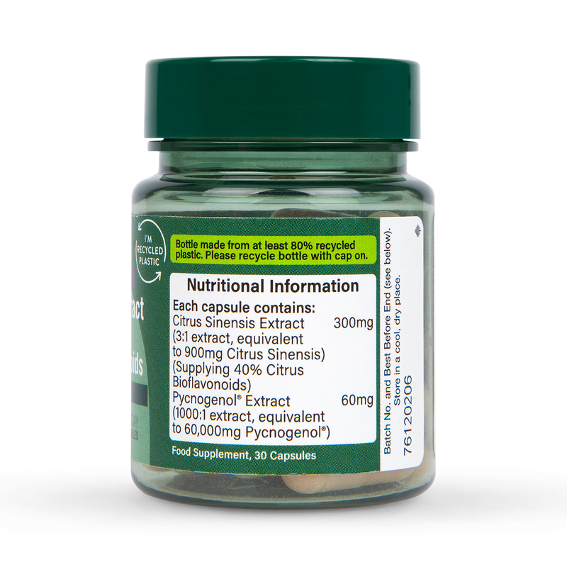 Holland Barrett Pycnogenol 60mg 30 Capsules