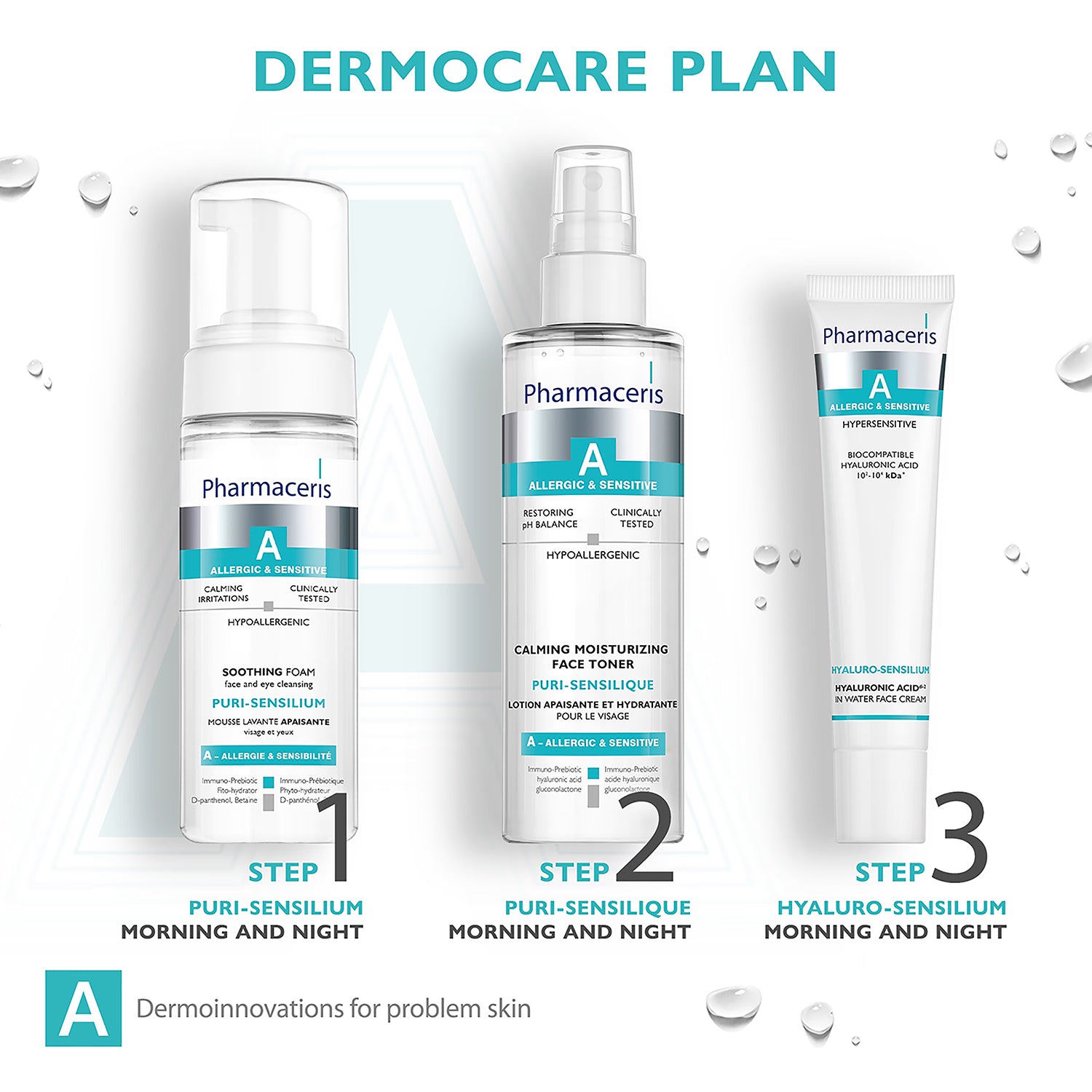 Pharmaceris A hyaluronic acid face cream 40ml, UK version