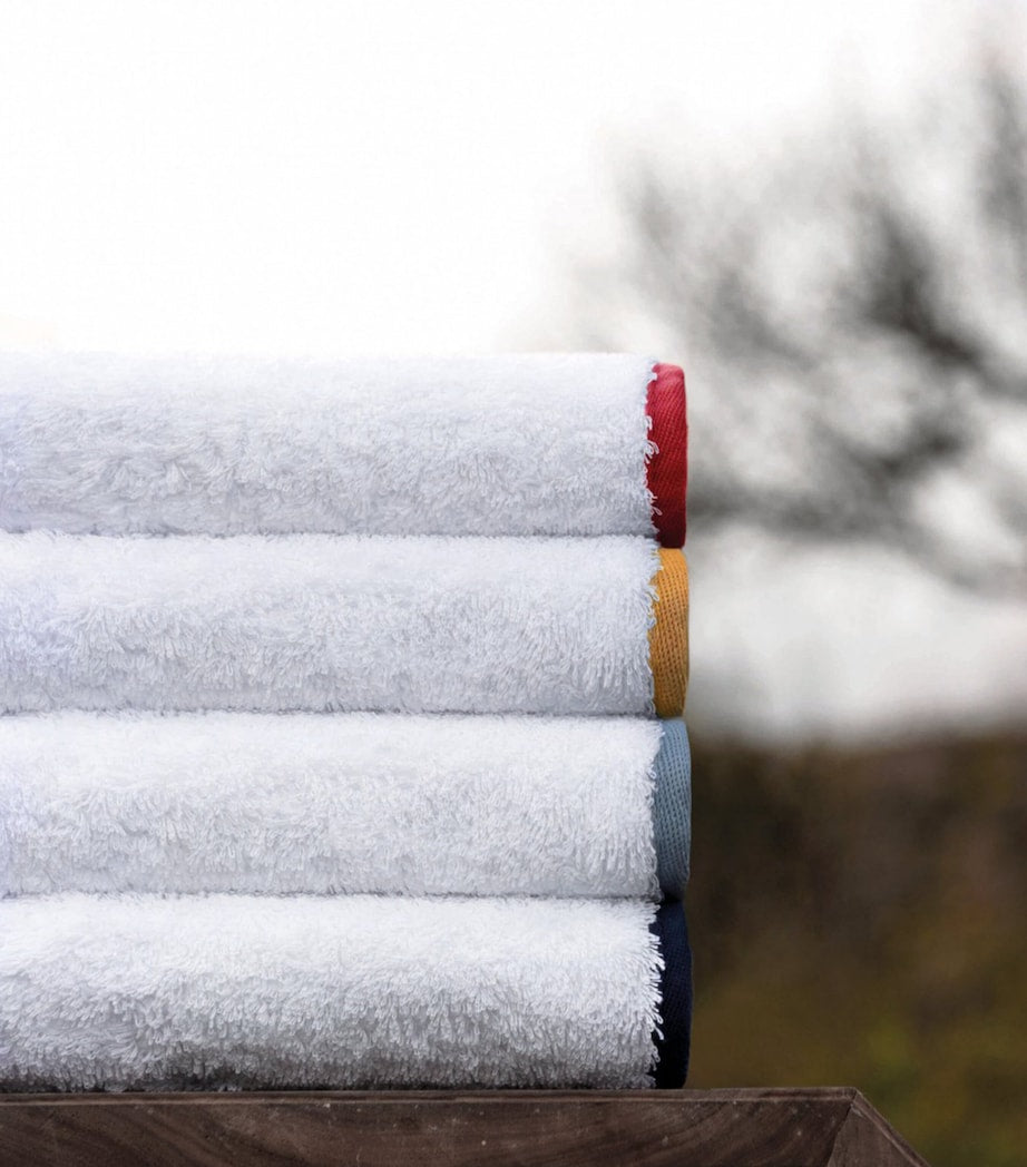 GRACCIOZA Egyptian Cotton Portobello Bath Towel 70cm x 140cm, UK version