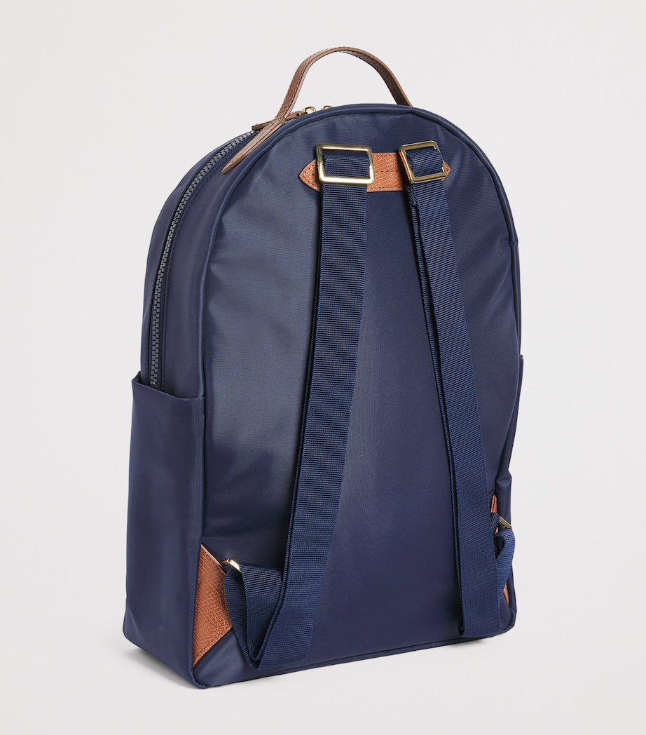 Harrods Nylon Backpack with leather trims, UK version