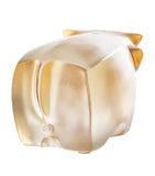 Lalique crystal ox ornament 10cm, UK version