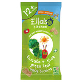 Ella's Kitchen Organic Tomato & Basil Oaty Biscuits Multipack Toddler Snack 12+ Months 6x20g GOODS Sainsburys   