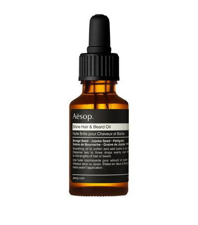 Harrods Lightweight Hair and Beard Oil with Rosehip Seed and Avocado Extracts 25ml- Buy online at McGrocer