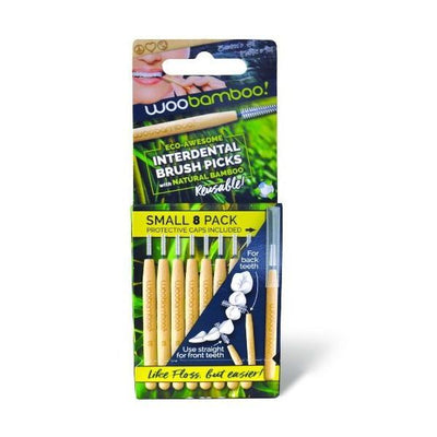 Woobamboo Bamboo Interdentalbørster Liten 8-pakning