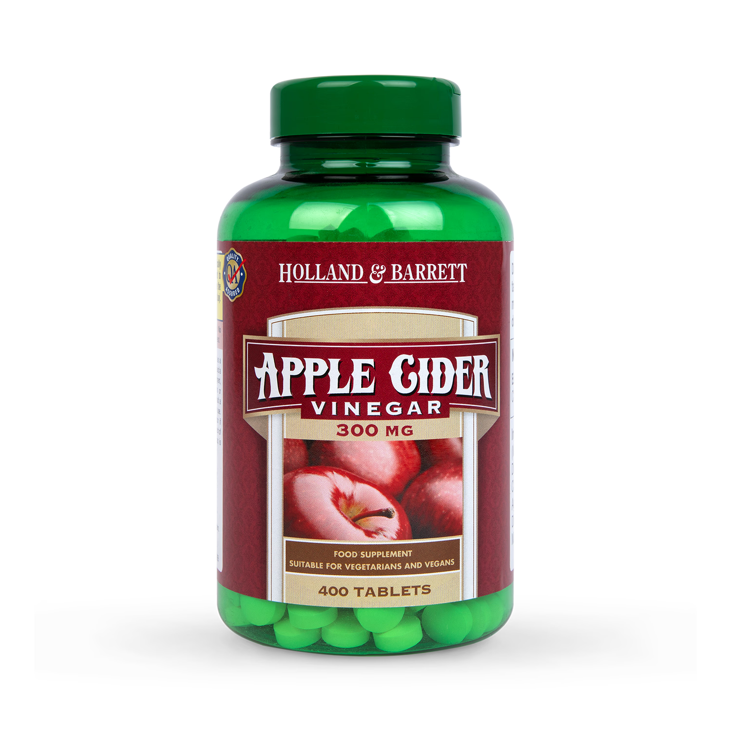 Holland Barrett Apple Cider Vinegar 400 Tablets 300mg