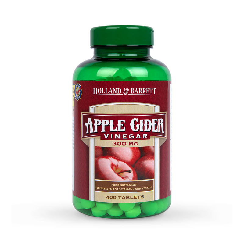 Holland Barrett Apple Cider Vinegar 400 Tablets 300mg