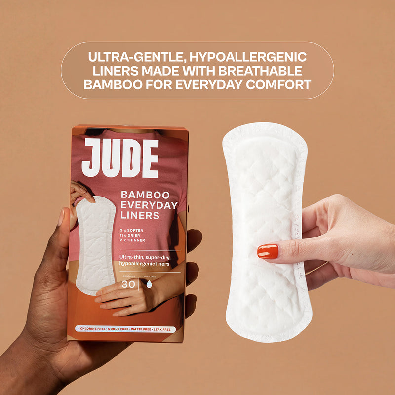 Jude Bamboo All day Liners 30 Pack