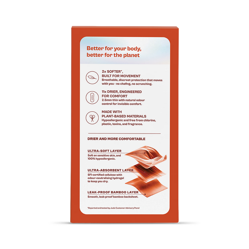 Jude Bamboo All day Liners 30 Pack