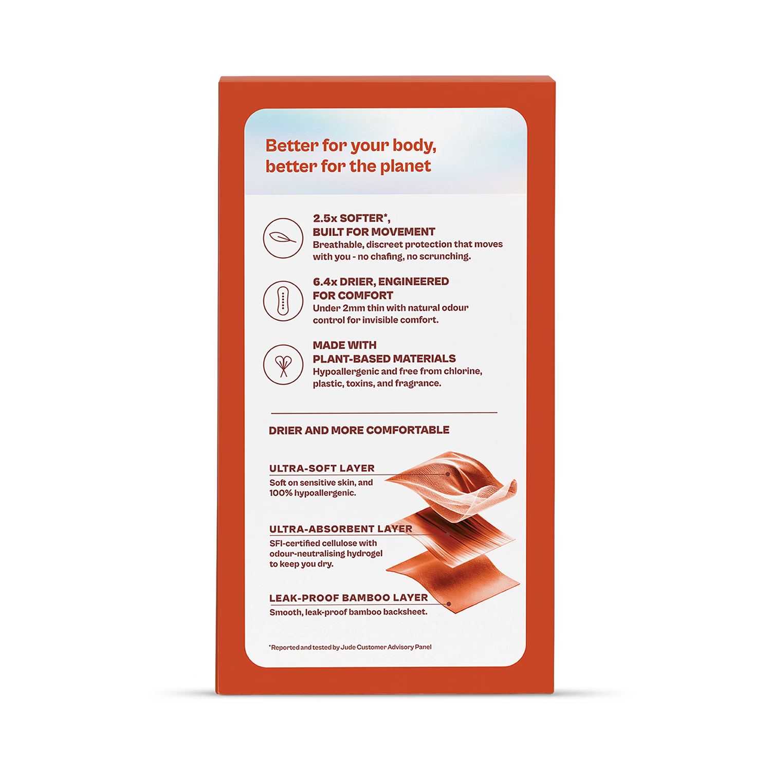 Jude Bamboo Everyday Pads 24 Pack