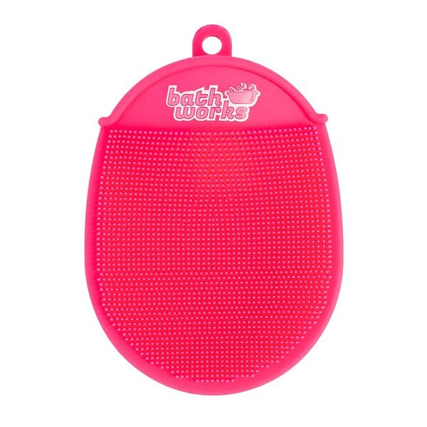 Bathworks silicone scrubbing mitt - British product