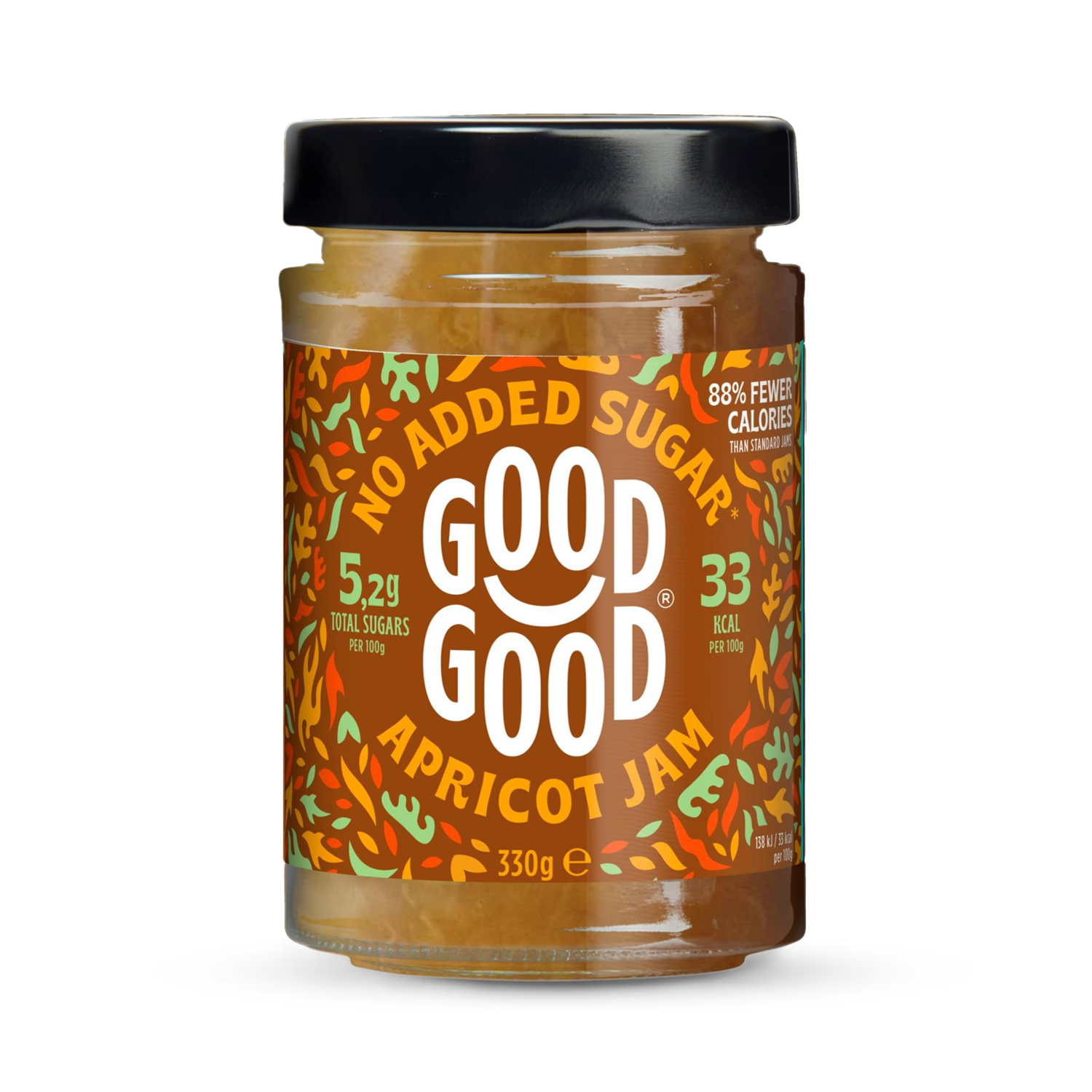 Good Good Apricot Jam 330g - Strawberry