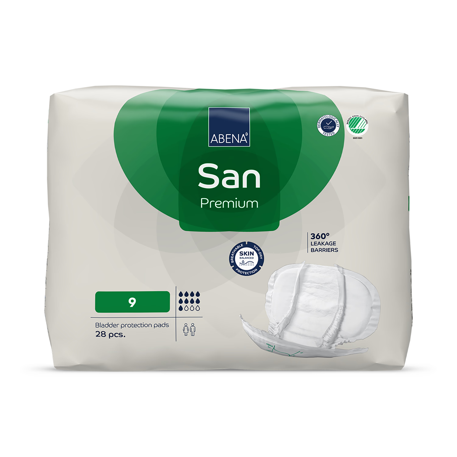 ABENA San Premium 9 incontinence pads 28 pack, UK version