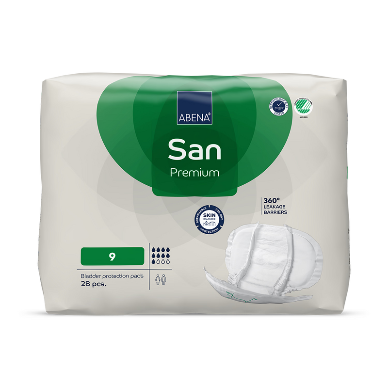 ABENA San Premium 9 incontinence pads 28 pack, UK version