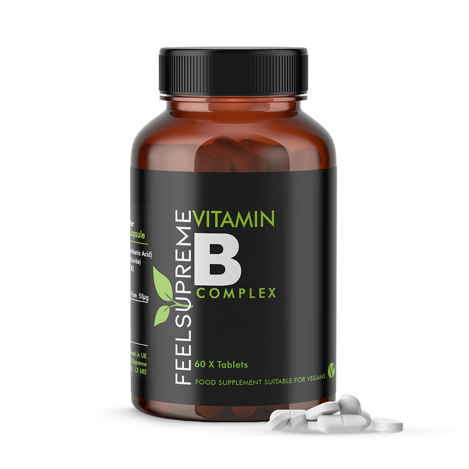 Vitamin B Complex supplement 60 tablets - British product