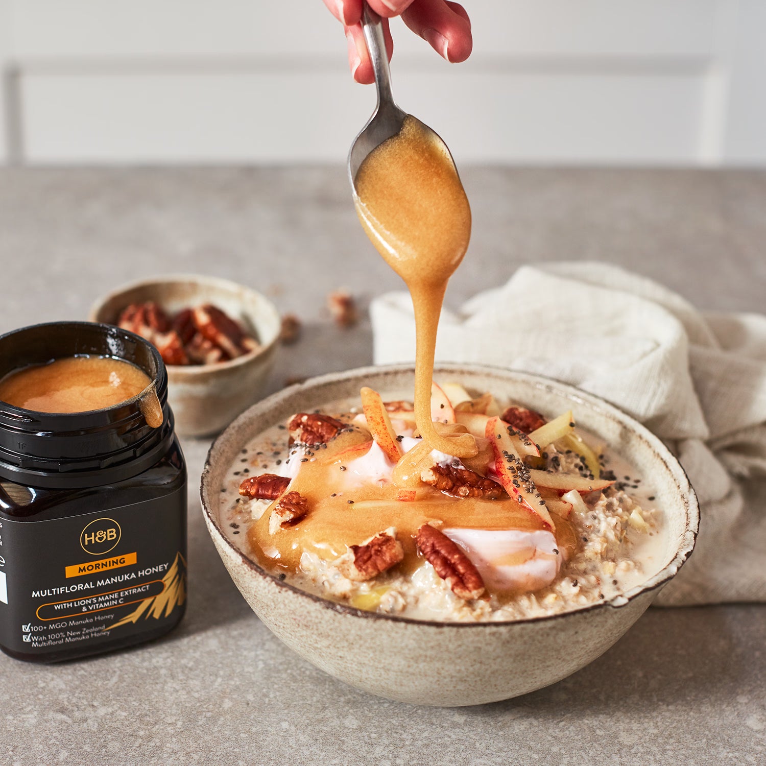 Holland Barrett Morning Ritual Multifloral 100 MGO Manuka Honey 250g