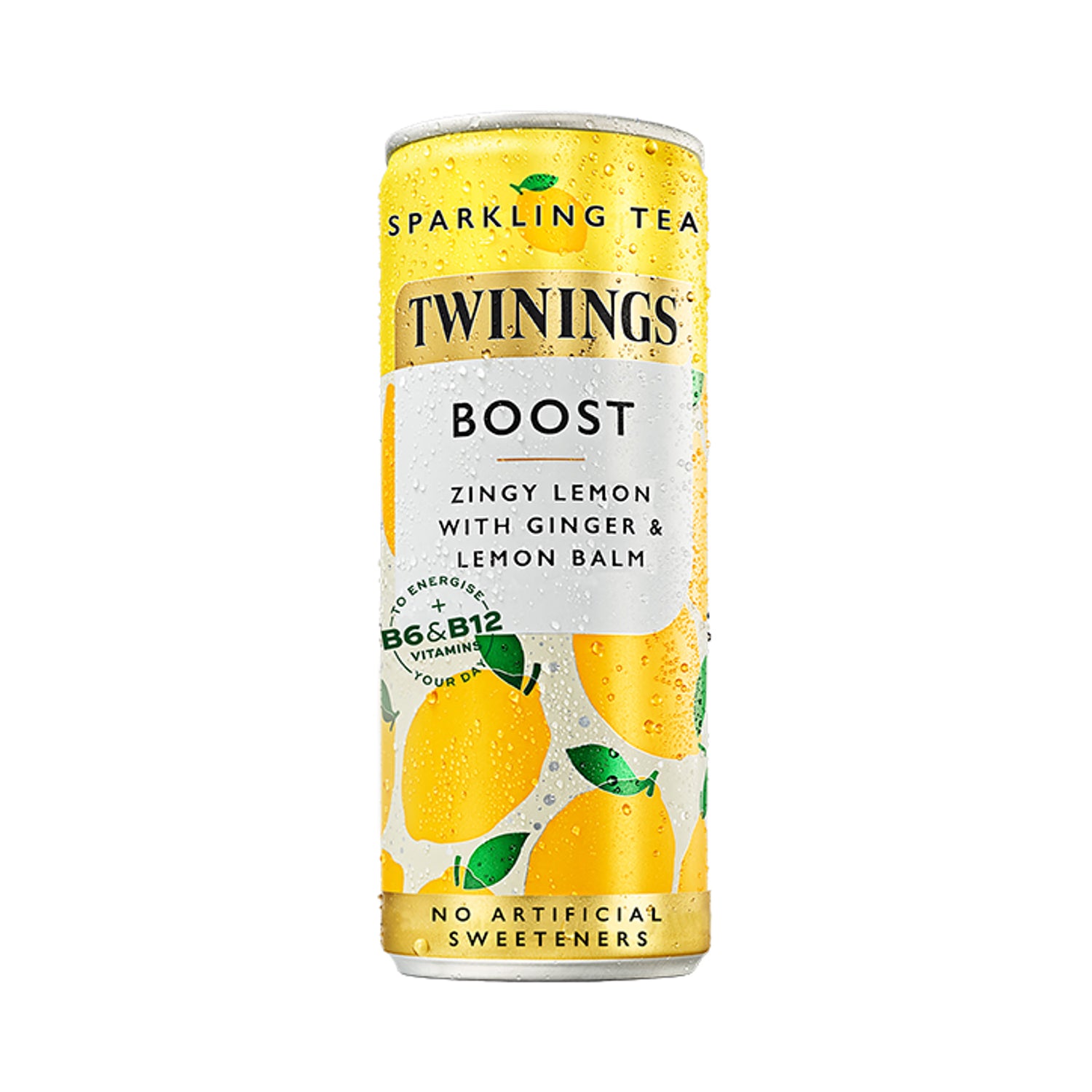 Twinings Boost Lemon & Ginger Sparkling Drink 250ml - Boost (Lemon & Ginger)