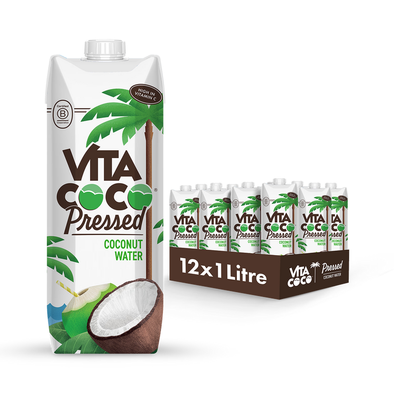 Pressed Coconut Water with Coconut Puree Multipack 12 x 1L