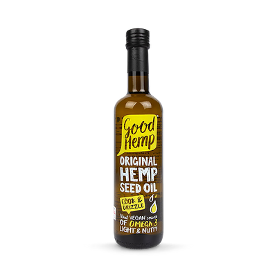 Holland & Barrett Cold Pressed Hemp Seed Oil 500ml- Buy online at McGrocer