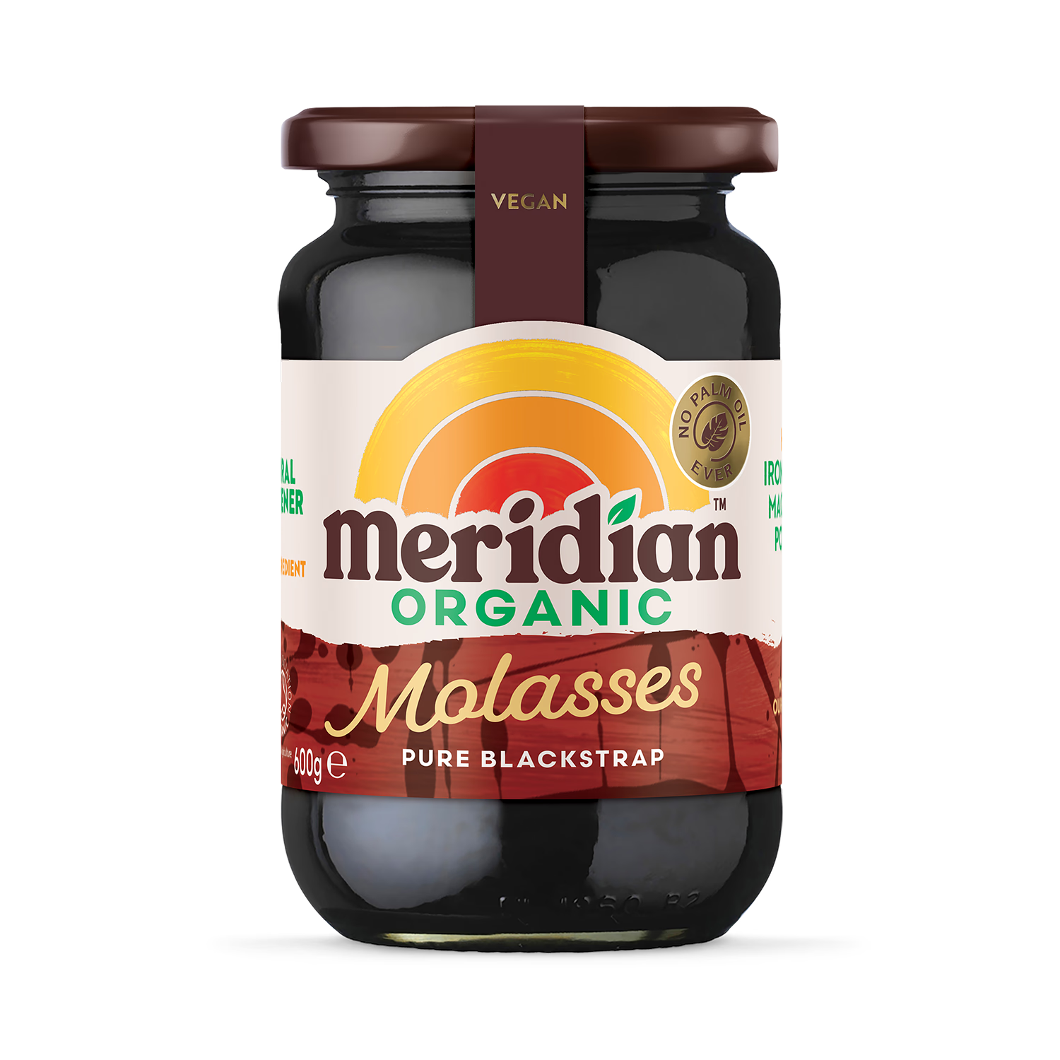 Meridian Organic Fairtrade Blackstrap Molasses 600g