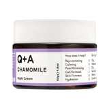 Q+A Chamomile Night Cream 50g GOODS Holland&Barrett   