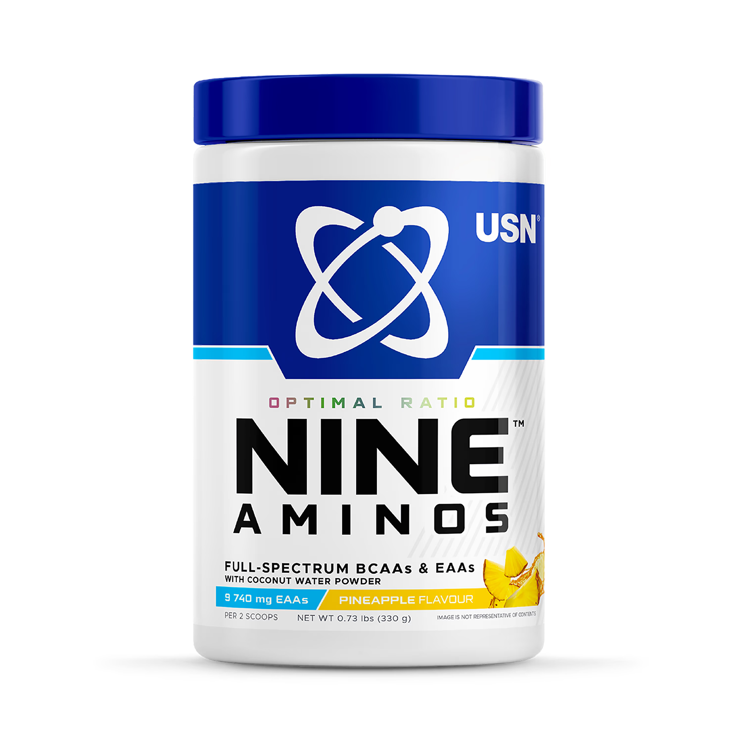 USN Nine Aminos Pineapple 330g - Pineapple