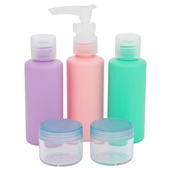 Superdrug Travel Bottles Mixed Set toiletry kit (British brand)