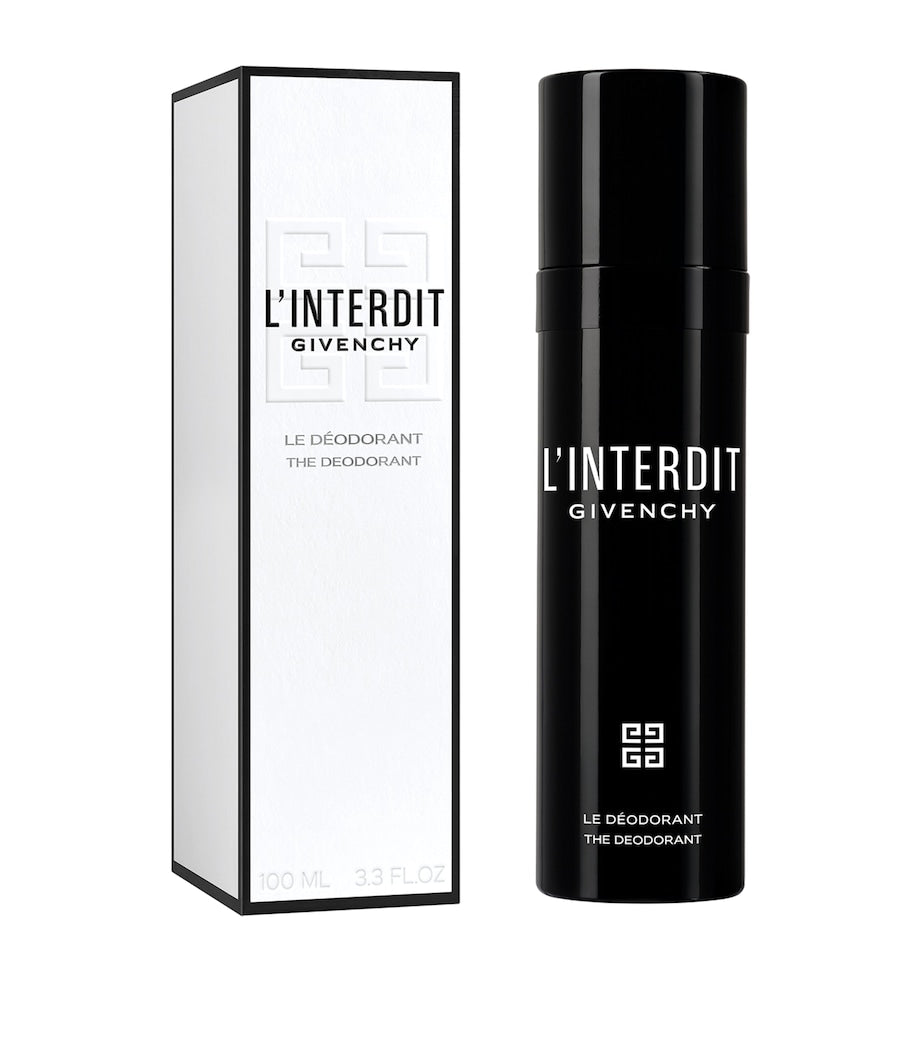 Givenchy L'Interdit deodorant spray 100ml, UK version
