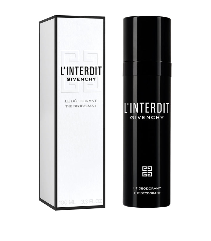 Givenchy L'Interdit deodorant spray 100ml, UK version