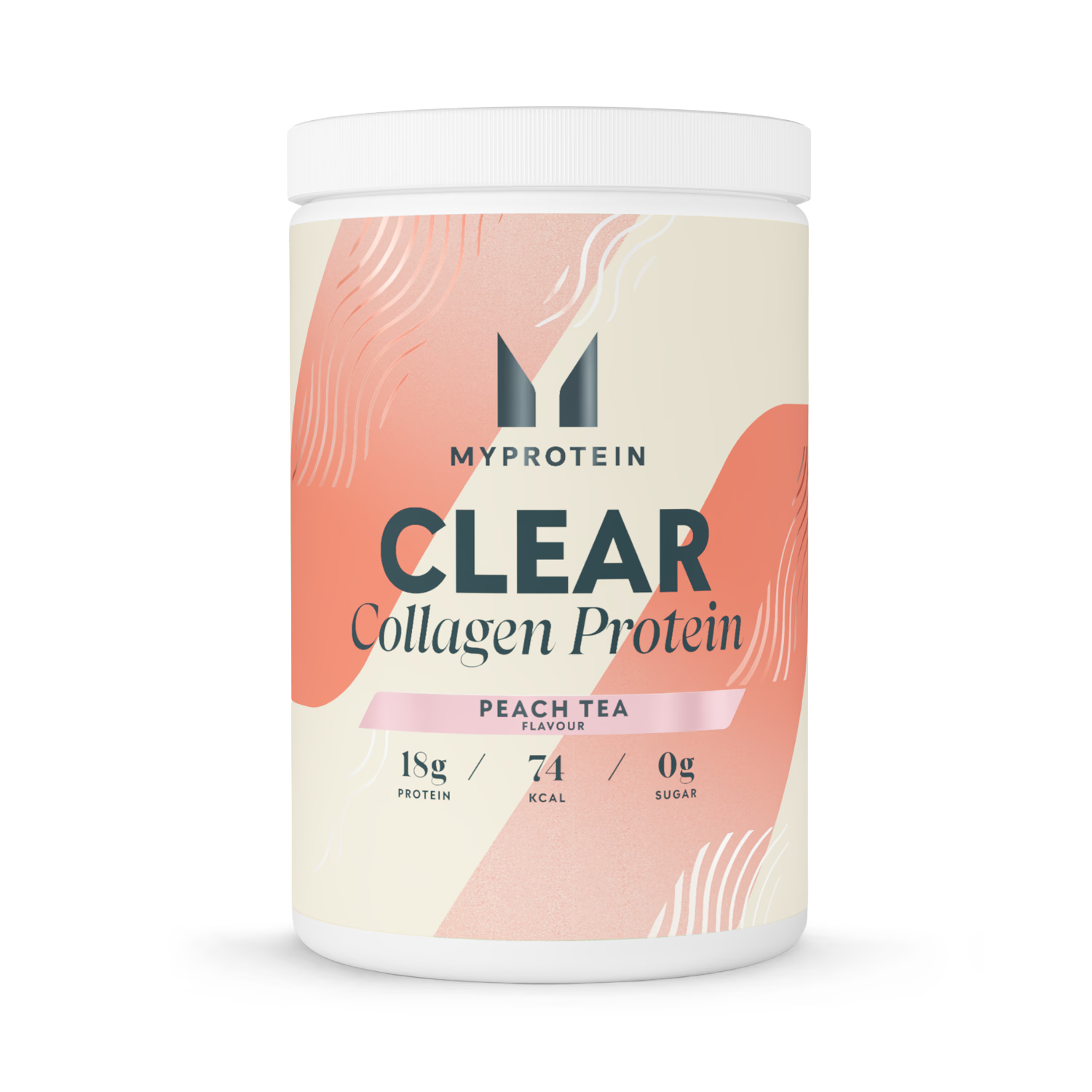 Myvitamins Collagen Powder Peach Tea 630g