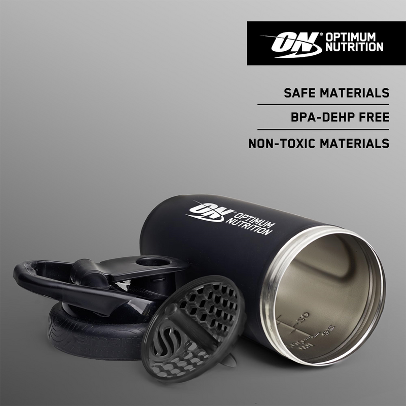 Stainless Steel Protein Shaker with Carry Loop 900ml