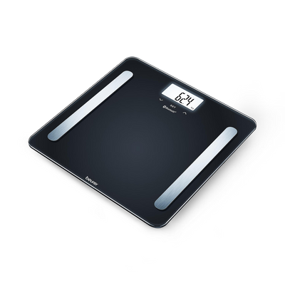 Holland & Barrett Beurer Diagnostic Bathroom Scale with HealthManager App BF600 Black- Buy online at McGrocer