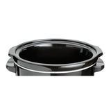 Cookworks 6.5L black slow cooker, imported from the UK
