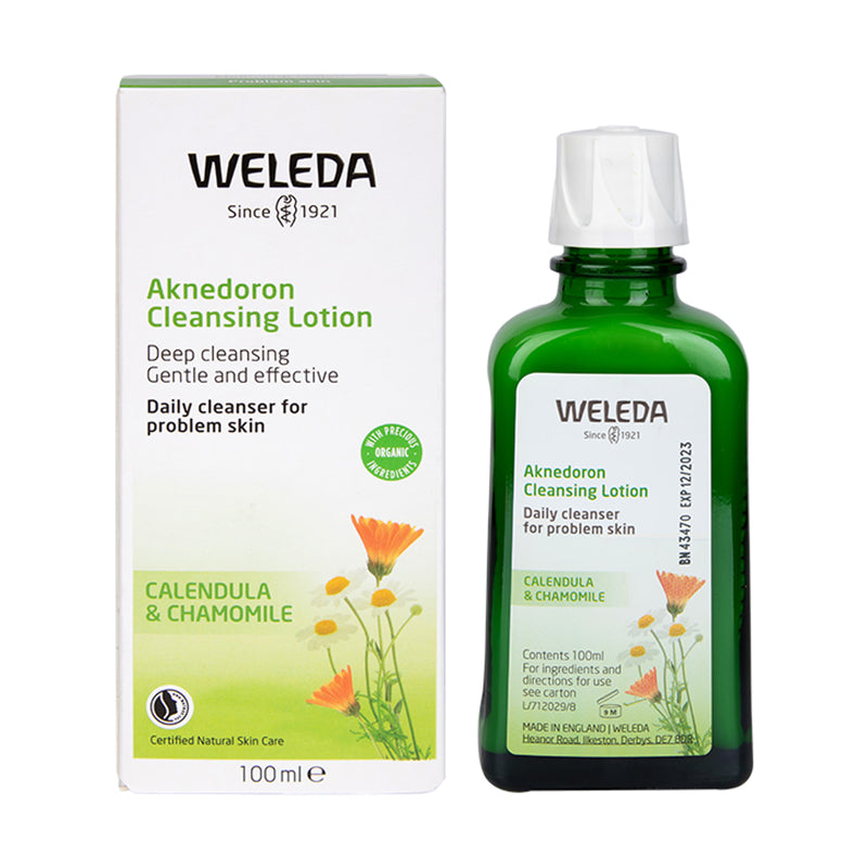 Deep Cleansing and Soothing Face Lotion with Organic Chamomile 100ml
