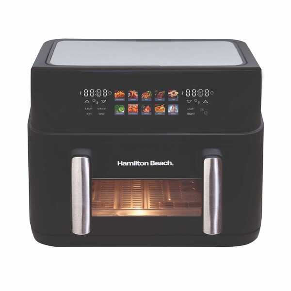 Hamilton Beach FlexiZone 10L dual air fryer - British product