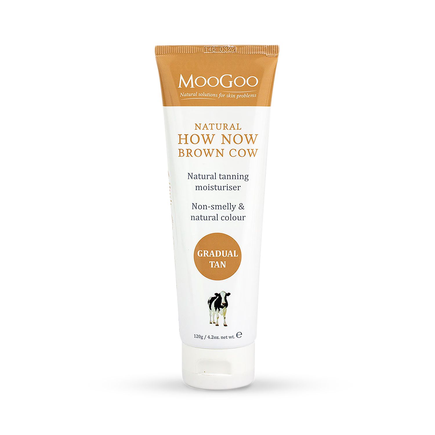 MooGoo Natural How Now Brown Cow Gradual Tanning Cream 120g